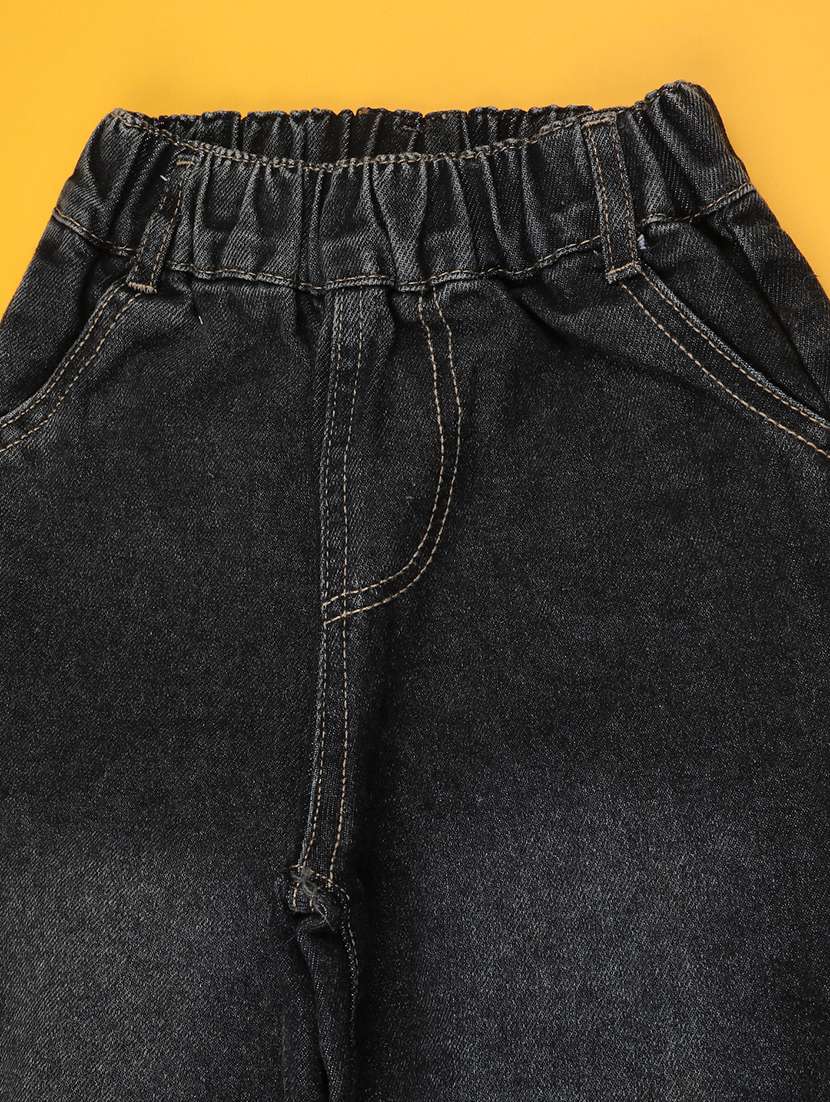 girls washed mid rise joggers - 22401277 -  Standard Image - 3
