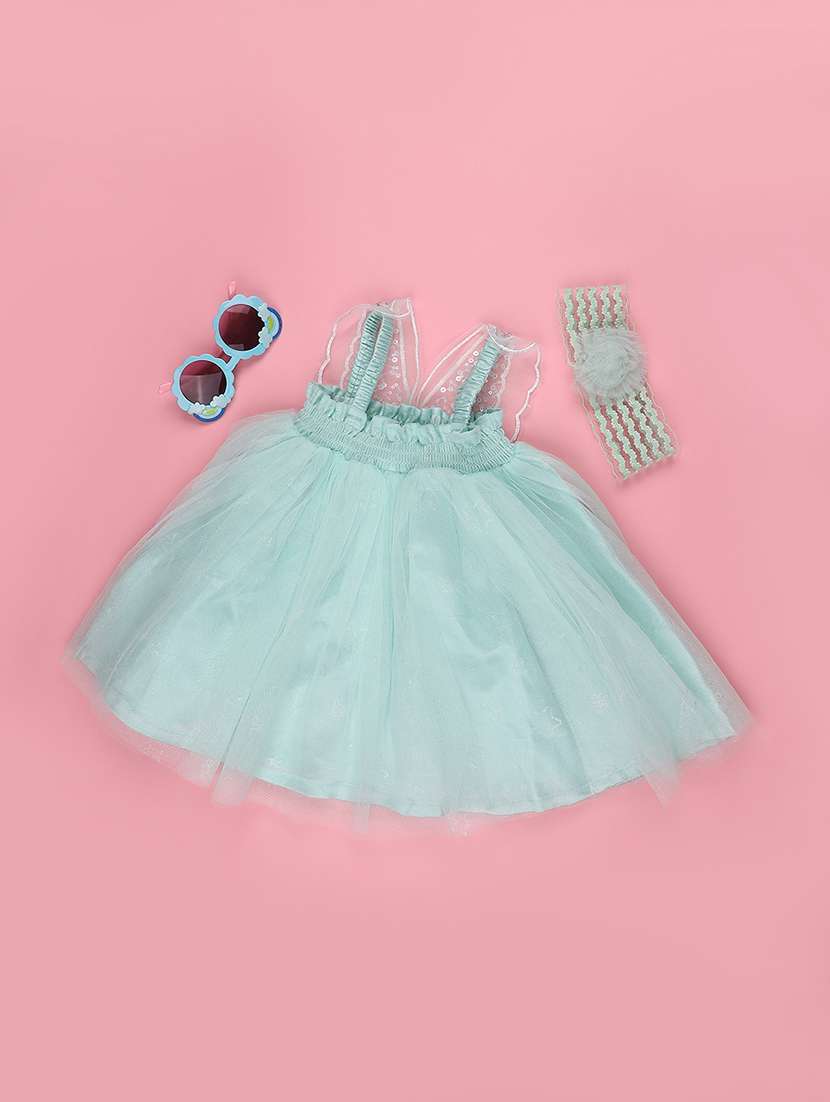 girls sequined sleeveless frock
