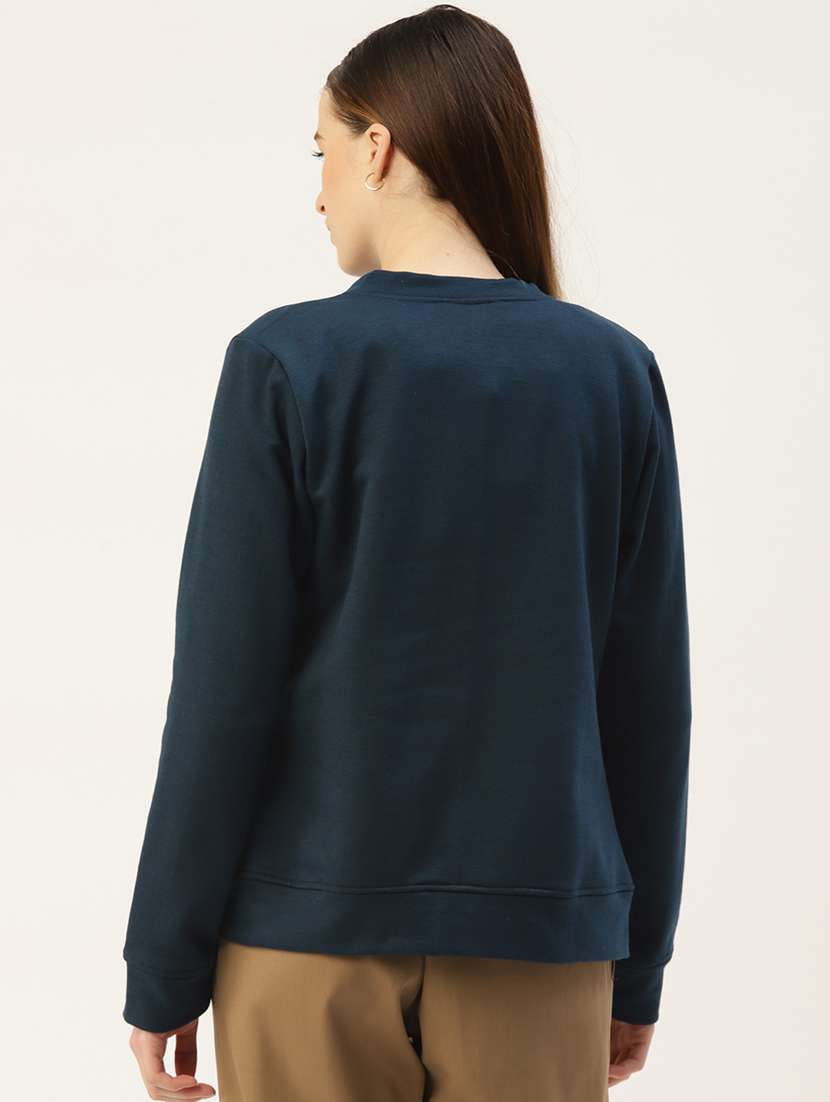 Women Solid Long Sleeves Regular Shrug - 22401499 -  Standard Image - 3