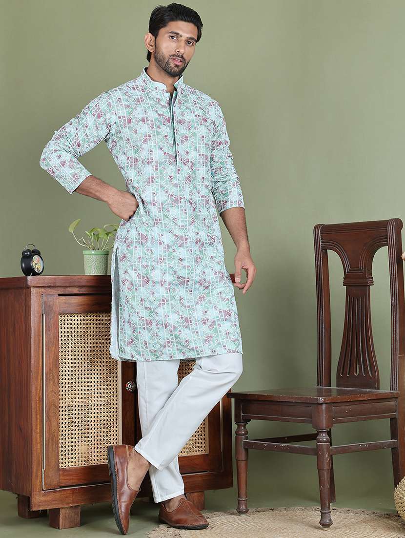 men solid mid rise ethnic bottom wear pyjama - 22401684 -  Standard Image - 5