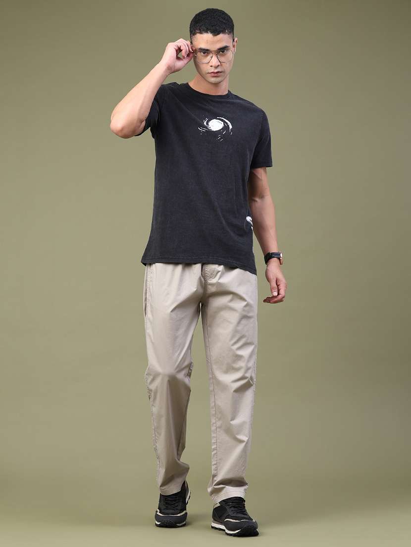 Men Printed Short Sleeve Regular Fit T-shirt - 22403749 -  Standard Image - 5