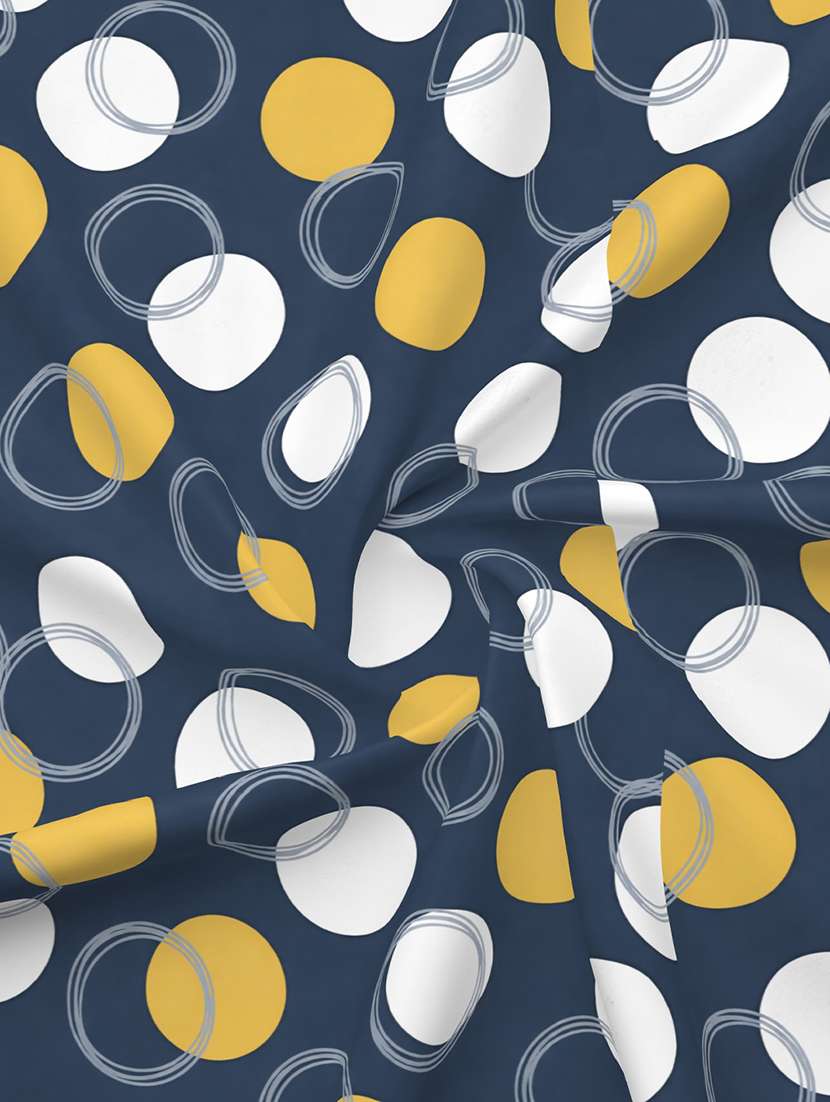 quirky home coral collection flat double bedsheet with 2 pillow cover | wrinklefree bedsheet - 22403960 -  Standard Image - 3