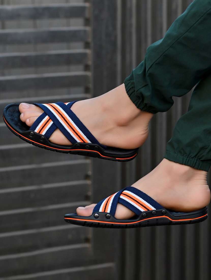 women orange slip on sandal - 22403970 -  Standard Image - 5