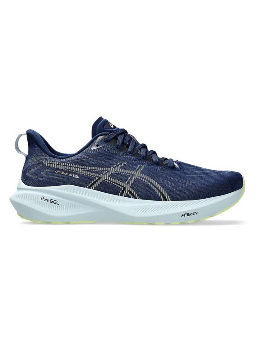 asics gt-2000 13 blue running shoes