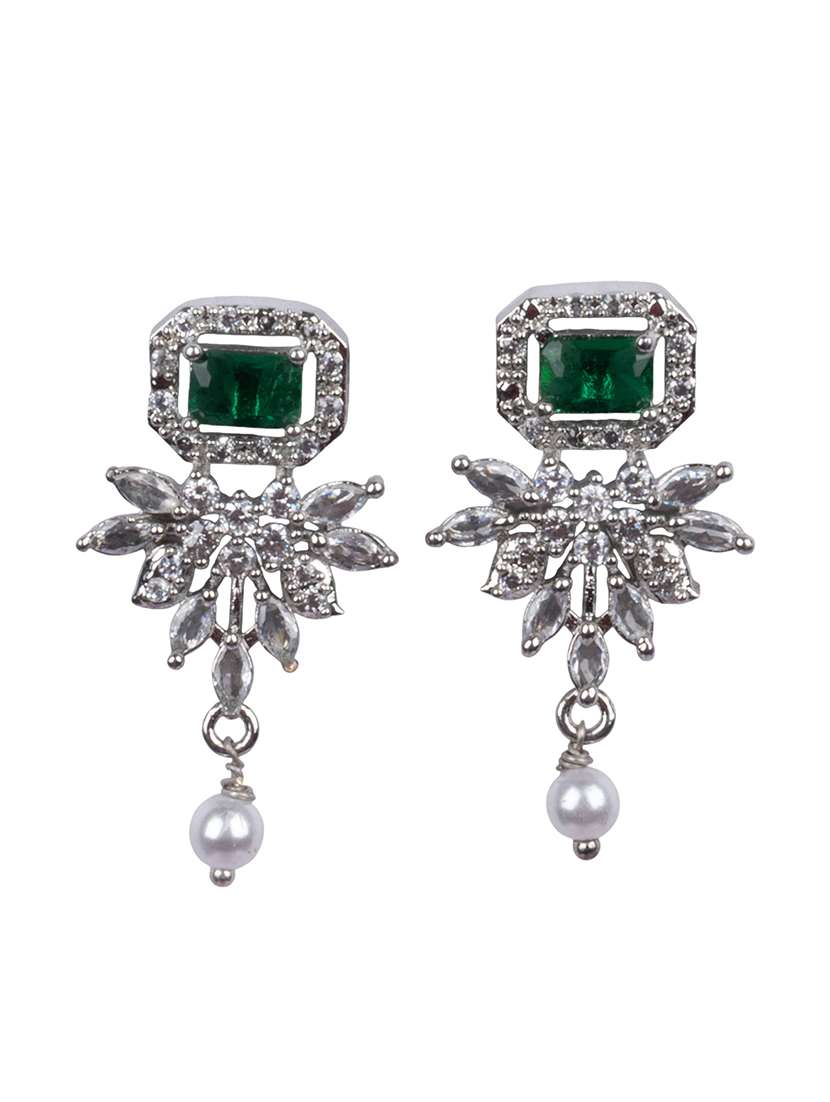 green ad necklace and earring set - 22404098 -  Standard Image - 3