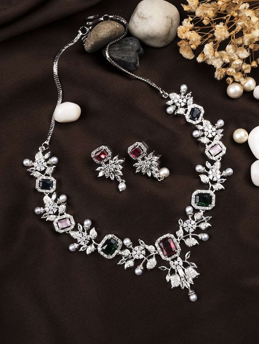 women statement ad necklace set