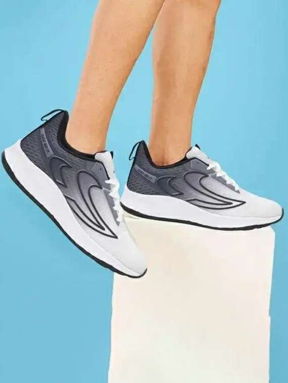 men solid lace up casual shoe