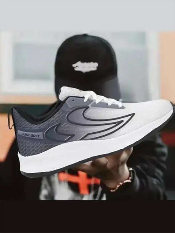 men solid lace up casual shoe - 22404380 -  Standard Image - 3