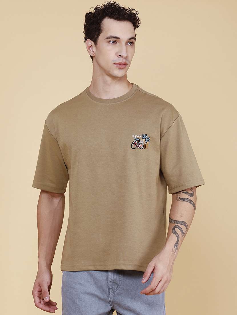 Men Printed Short Sleeves Regular T-shirt - 22404980 -  Standard Image - 3