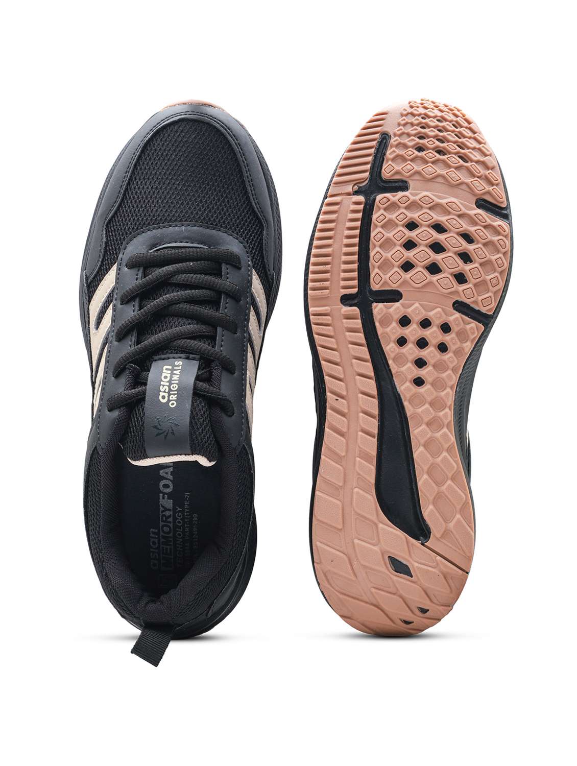 men black lace up sport shoe - 22405169 -  Standard Image - 5