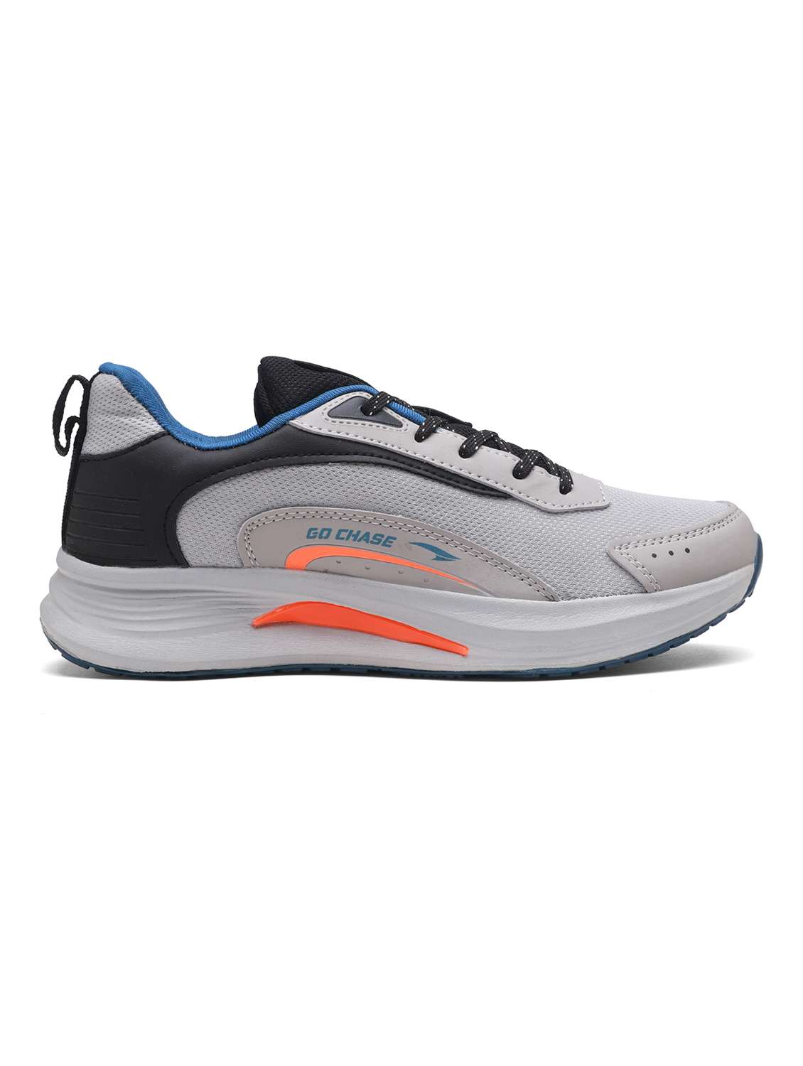 men grey lace up sport shoe - 22405175 -  Standard Image - 3