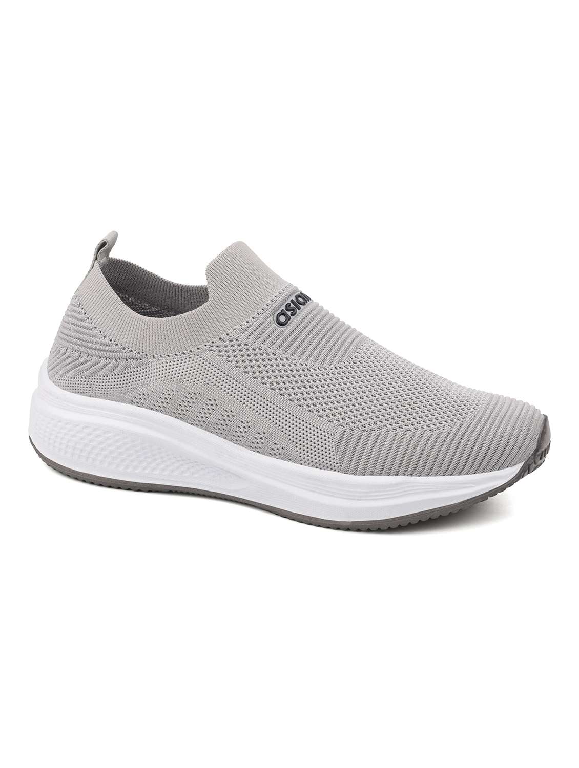 men grey slip on sport shoe