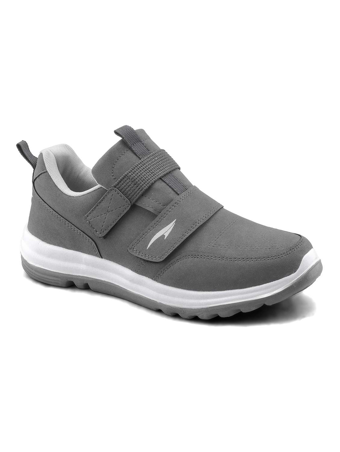 men grey solid sport shoe