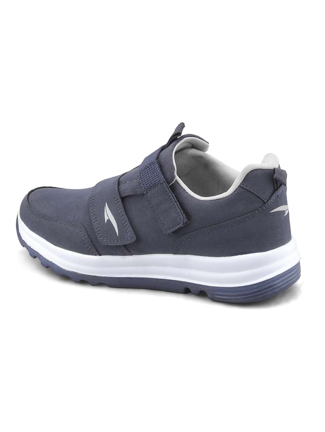 men navy blue solid sport shoe - 22405233 -  Standard Image - 3