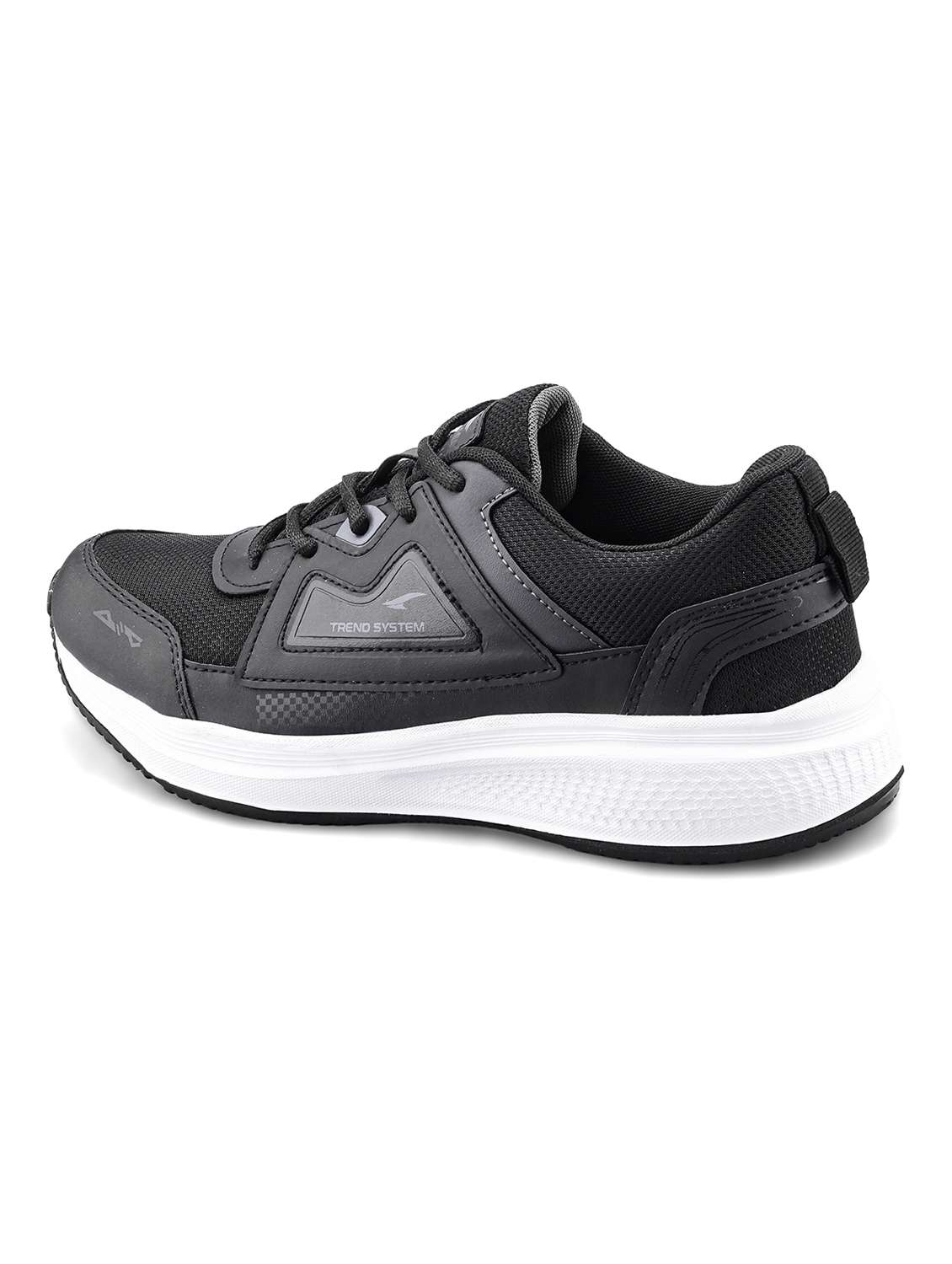 men black lace up sport shoe - 22405243 -  Standard Image - 3