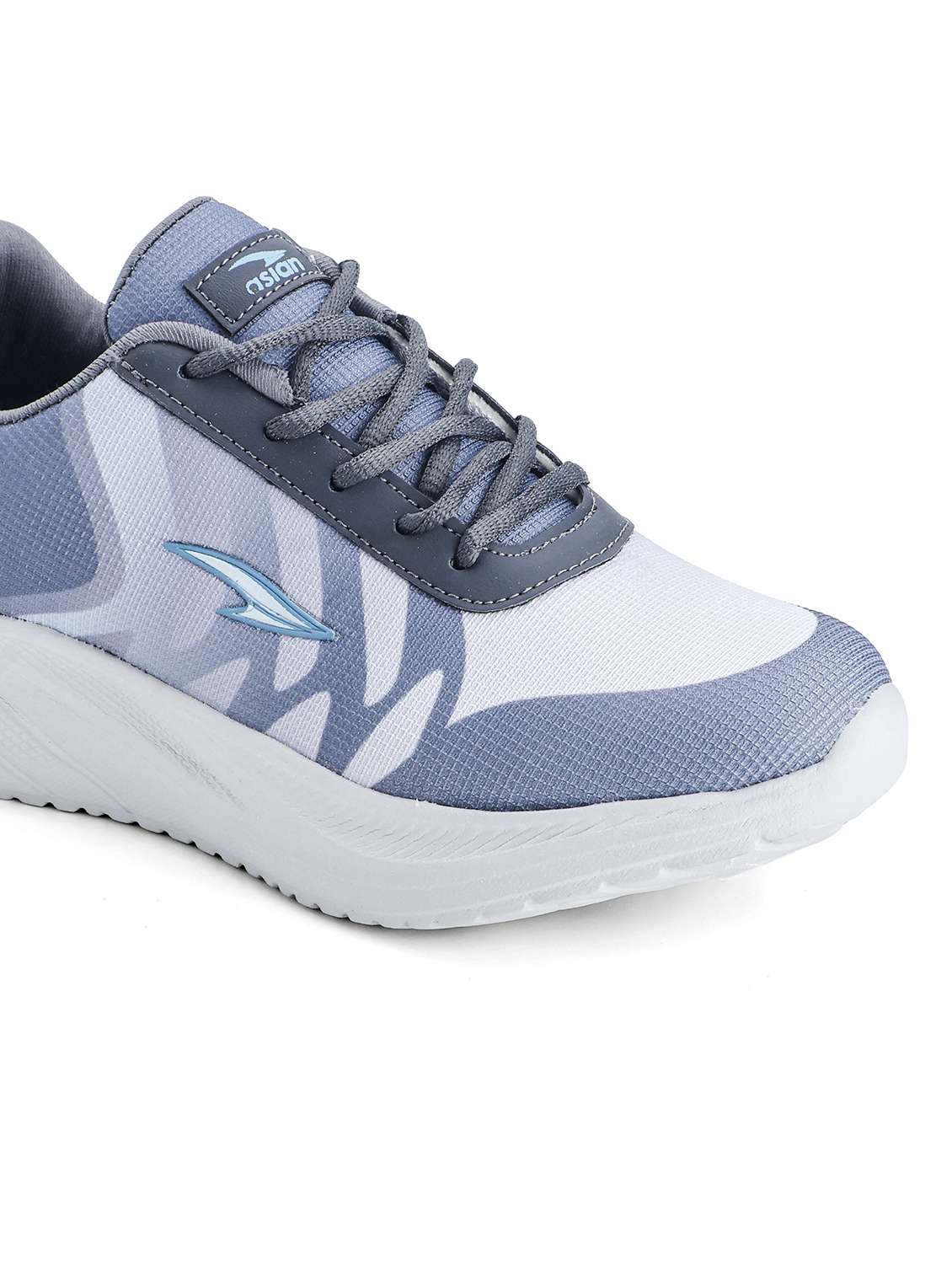 men grey lace up sport shoe - 22405268 -  Standard Image - 5