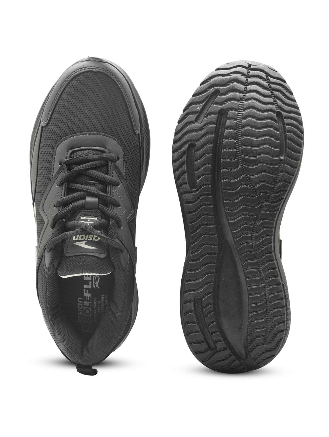 men black lace up sport shoe - 22405272 -  Standard Image - 5