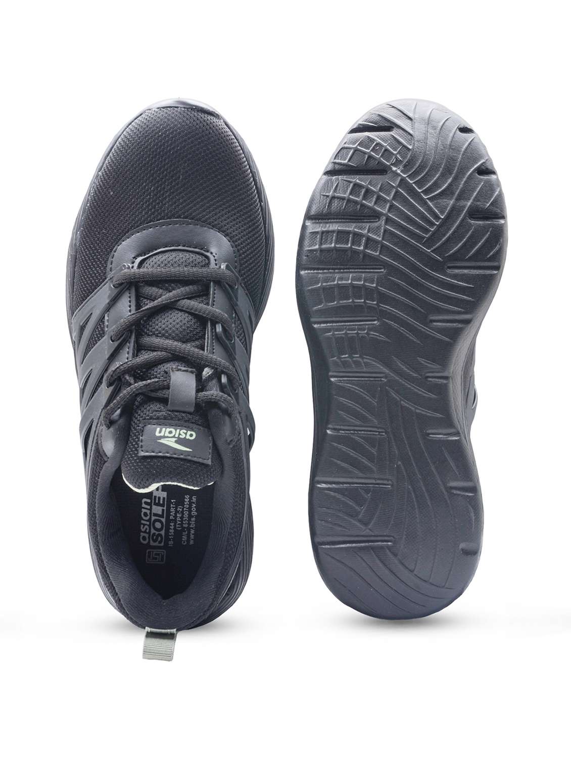 men black lace up sport shoe - 22405274 -  Standard Image - 5