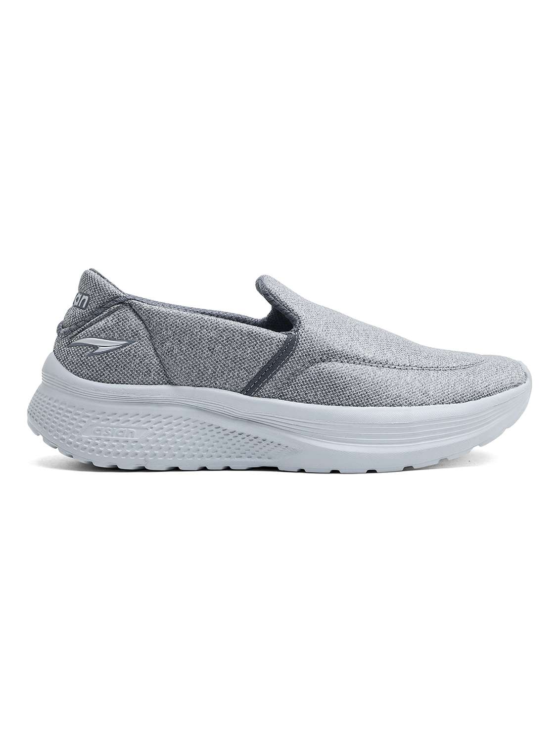 men grey slip on sport shoe - 22405294 -  Standard Image - 3