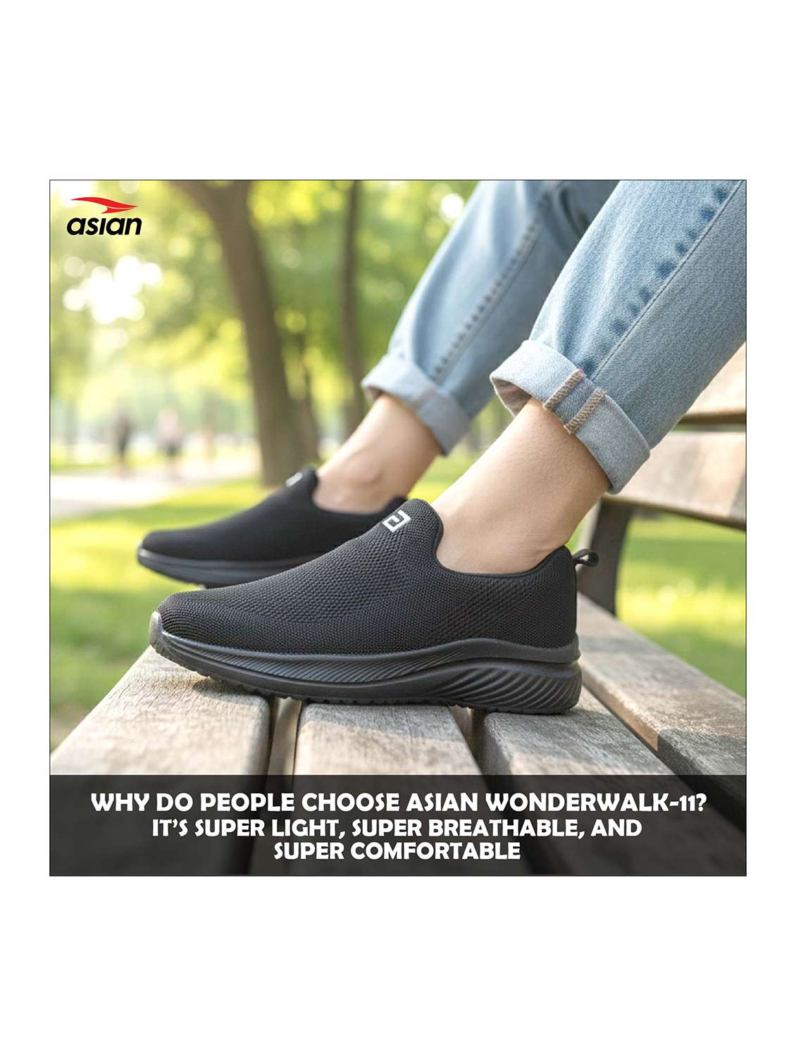 men black slip on sport shoe - 22405302 -  Standard Image - 5