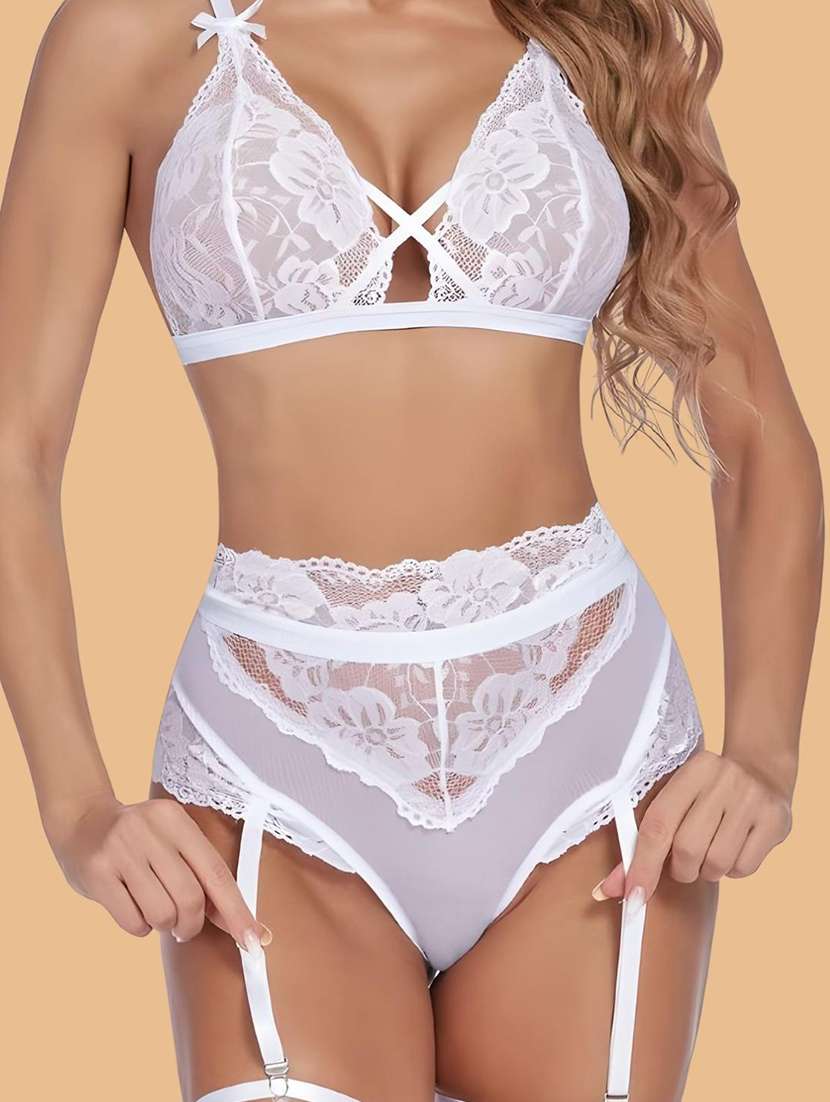 women white  solid nylon camisole - 22406312 -  Standard Image - 3
