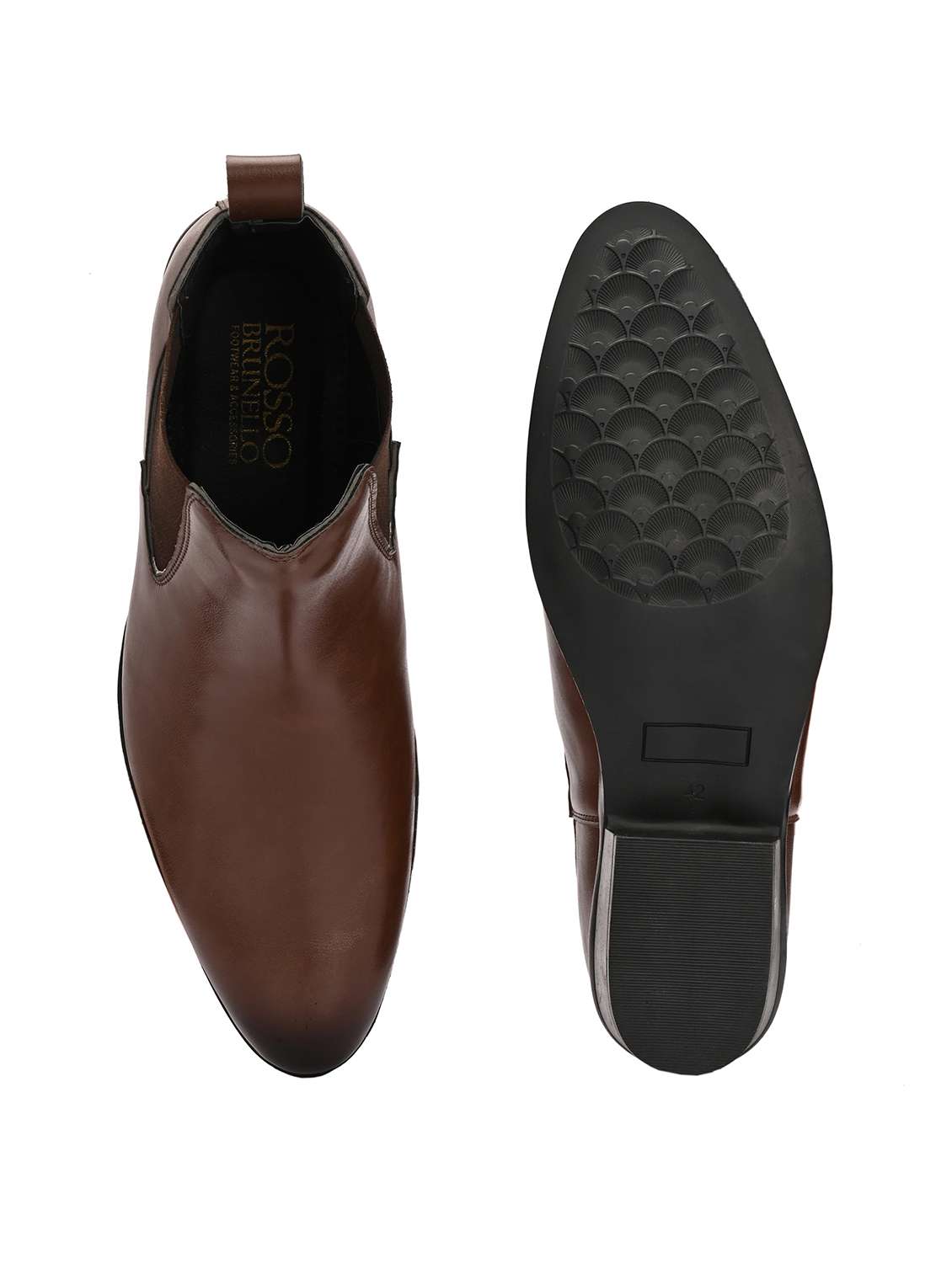 men solid slip on chelsea boot - 22406490 -  Standard Image - 5