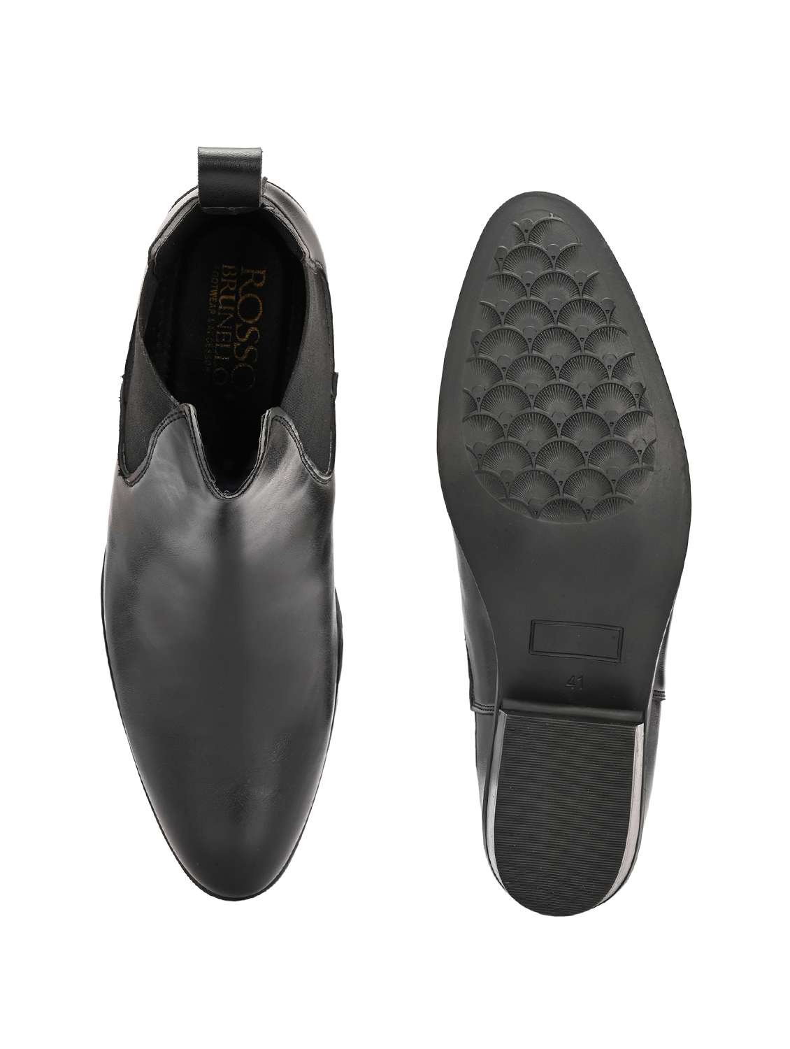 men solid slip on chelsea boot - 22406491 -  Standard Image - 5