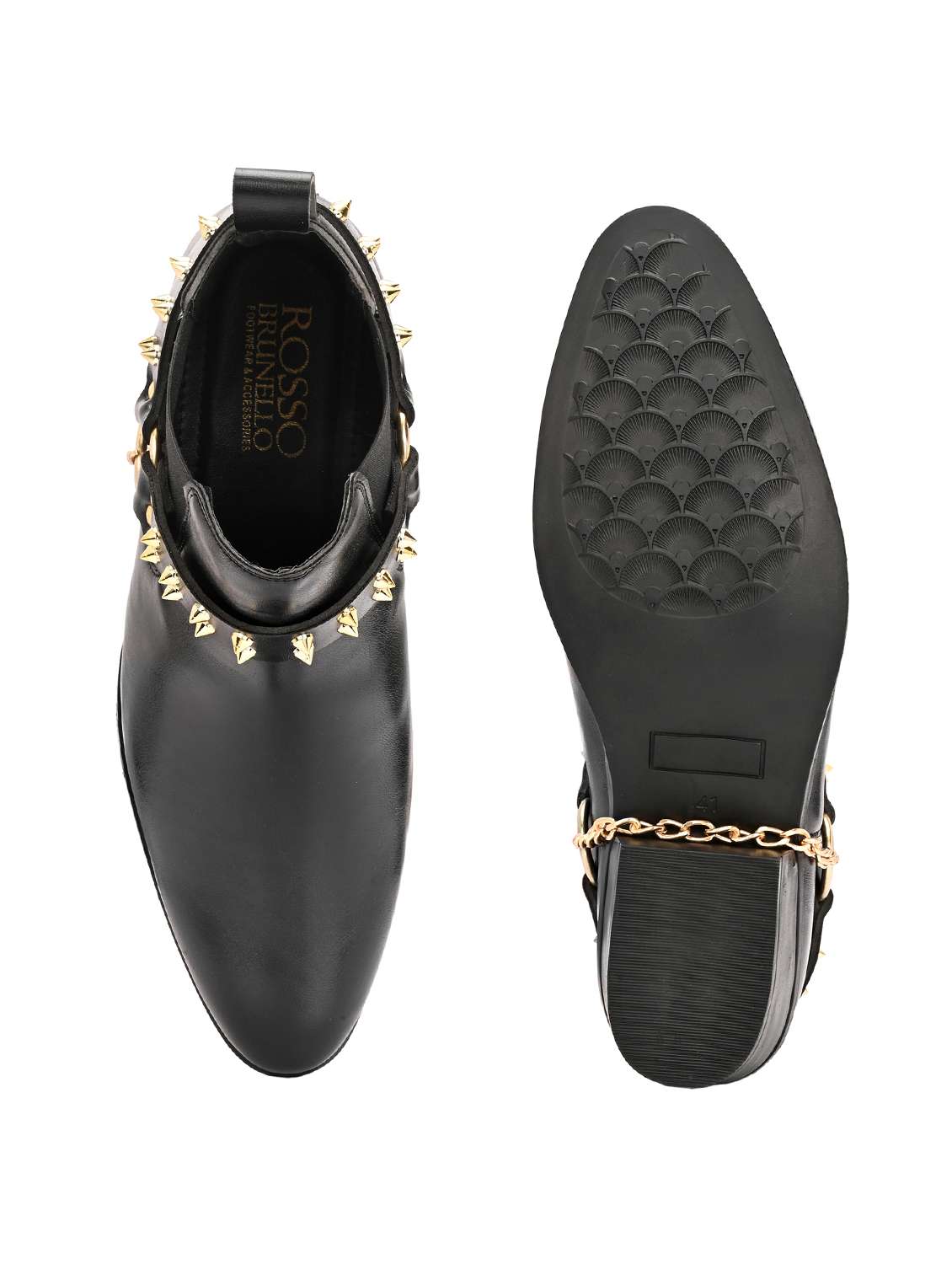 men solid slip on chelsea boot - 22406493 -  Standard Image - 5