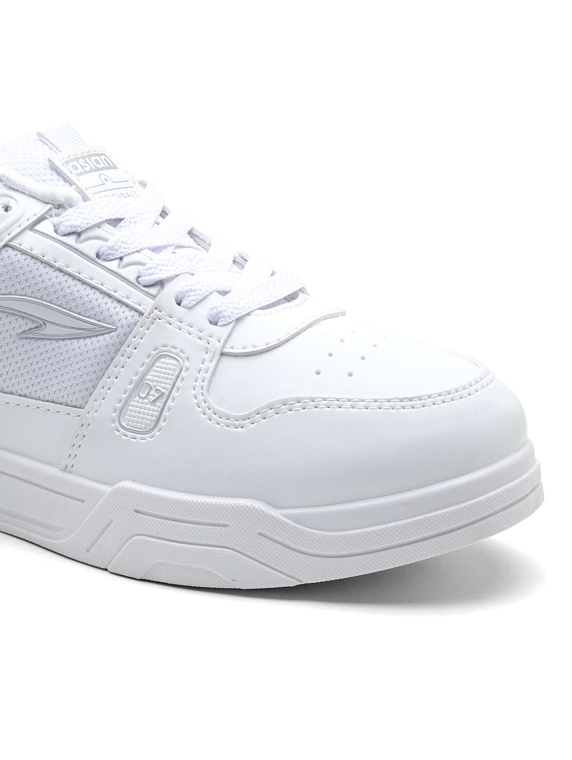 men solid lace up sneaker - 22406515 -  Standard Image - 5