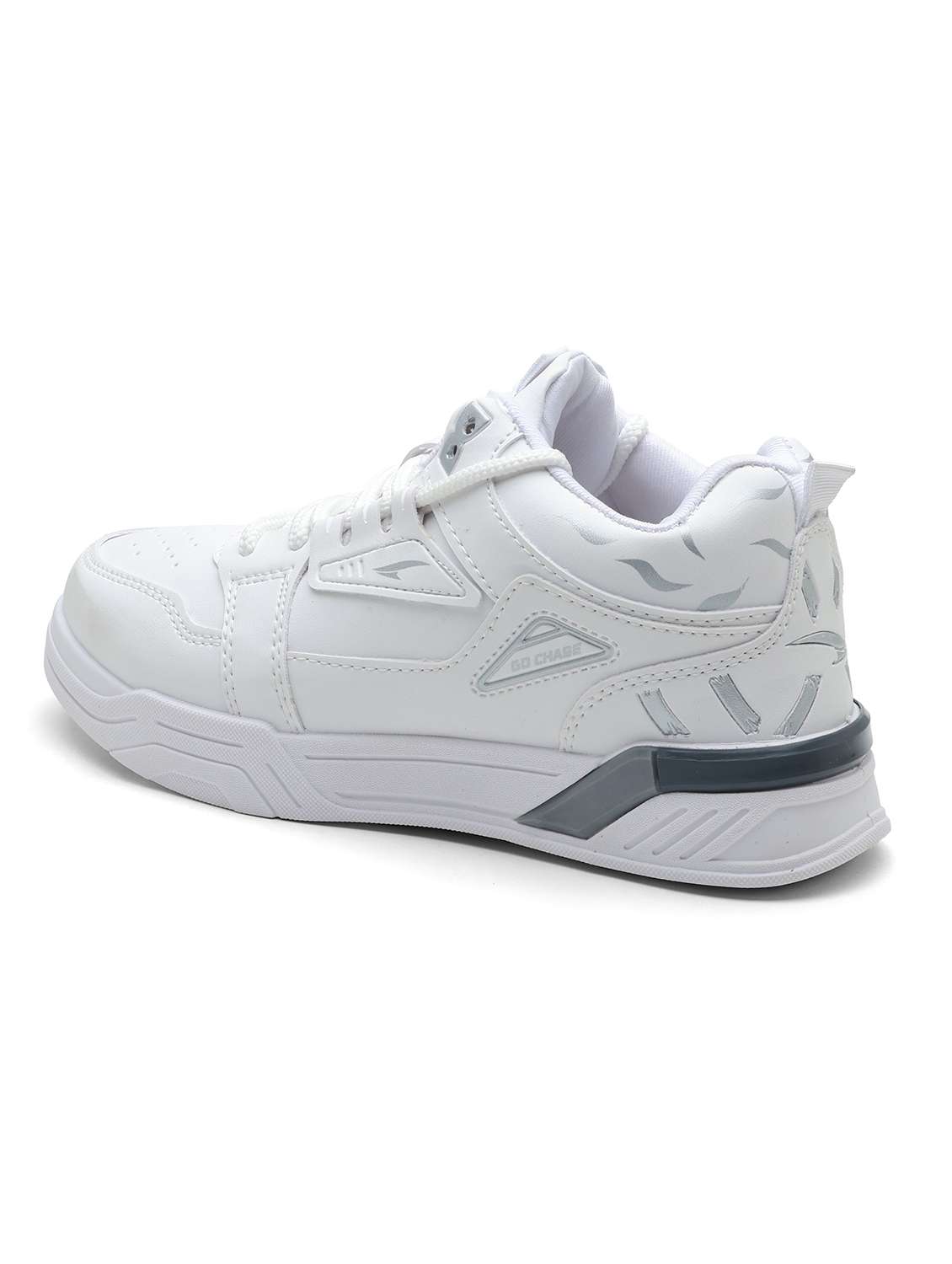 men solid lace up sneaker - 22406517 -  Standard Image - 3