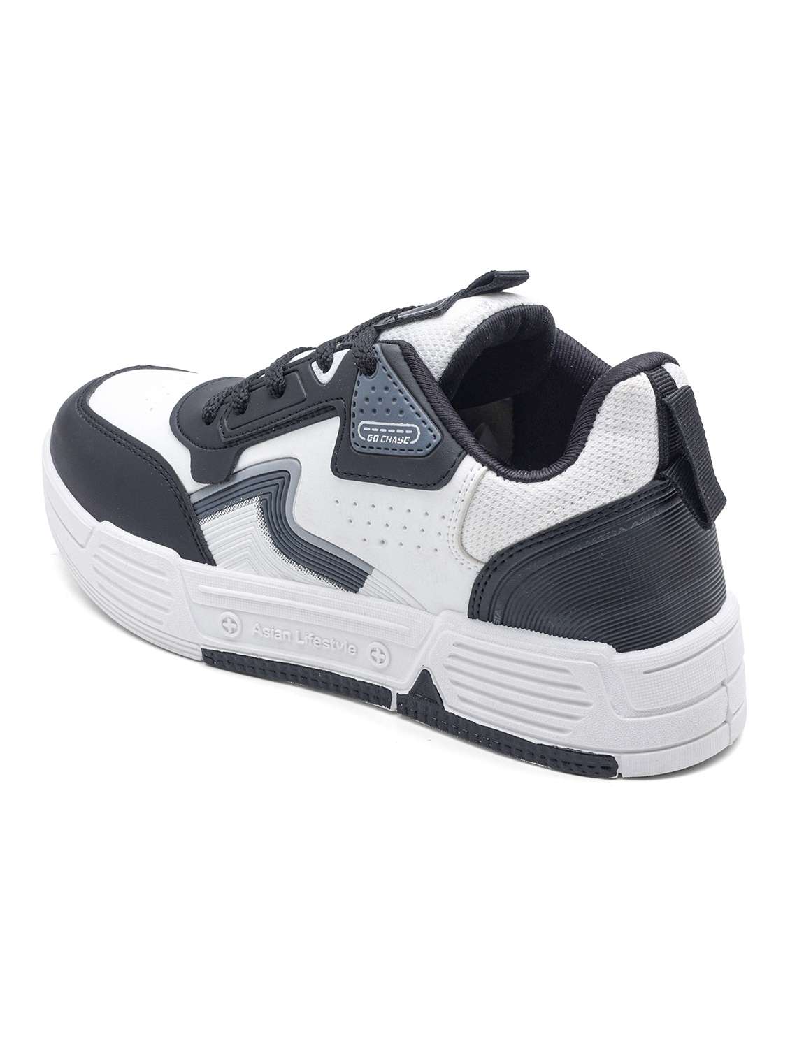 men color block lace up sneaker - 22406524 -  Standard Image - 3