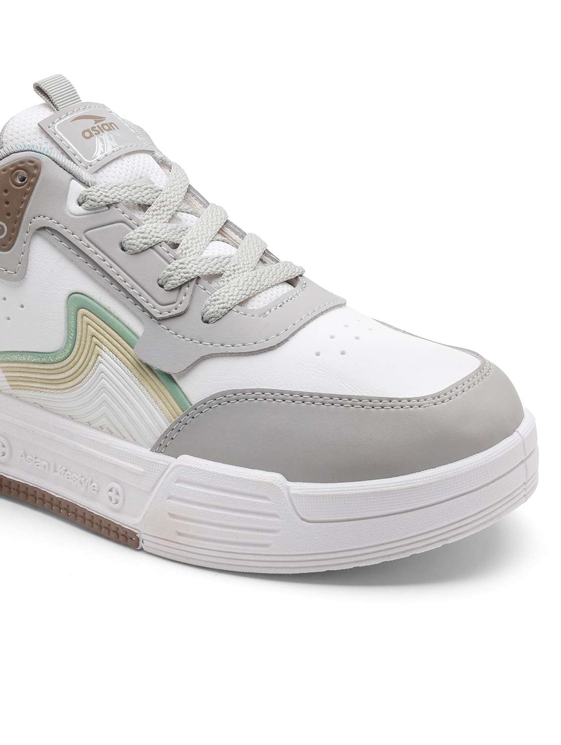 men color block lace up sneaker - 22406525 -  Standard Image - 5