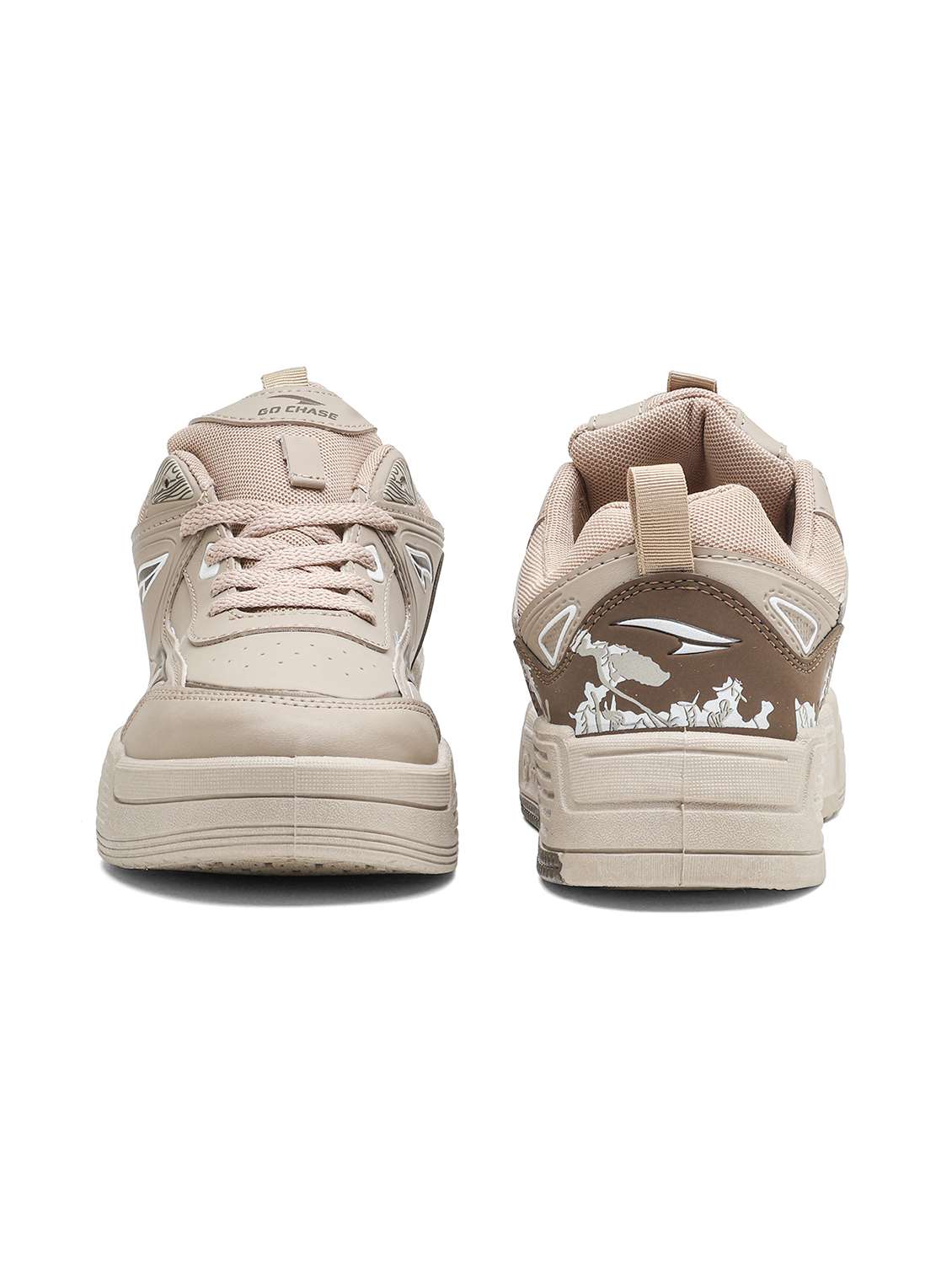 men solid lace up sneaker - 22406527 -  Standard Image - 3