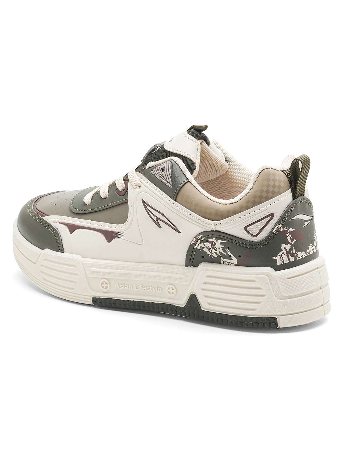 men color block lace up sneaker - 22406528 -  Standard Image - 3