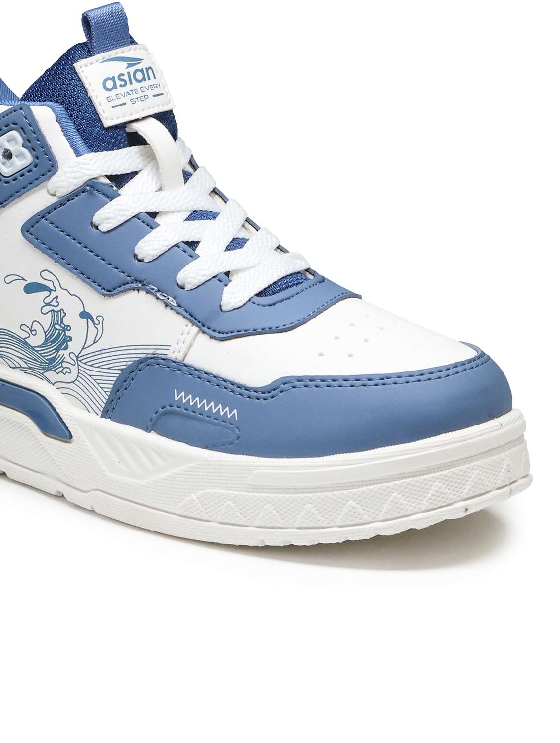 men color block lace up sneaker - 22406552 -  Standard Image - 5