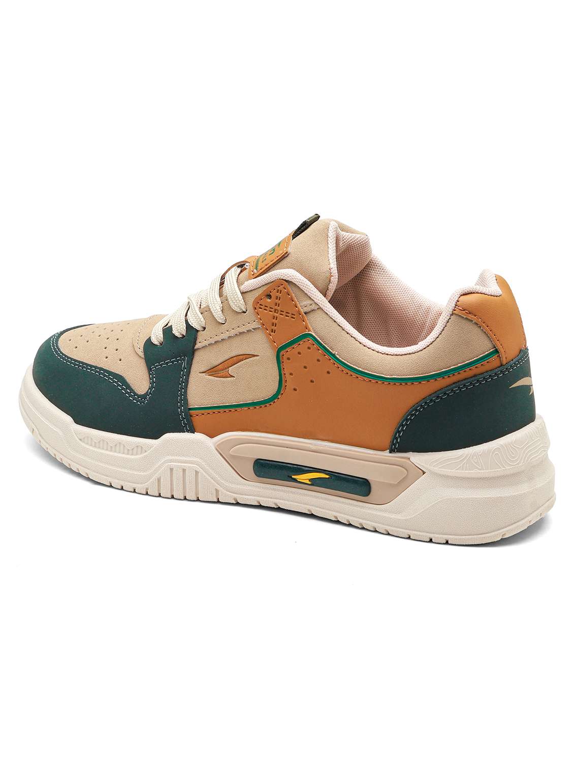 men color block lace up sneaker - 22406553 -  Standard Image - 3