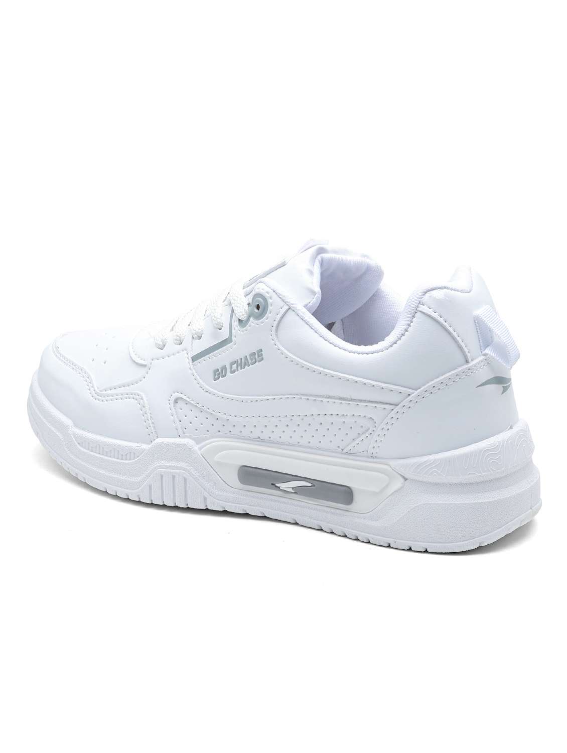 men solid lace up sneaker - 22406560 -  Standard Image - 3