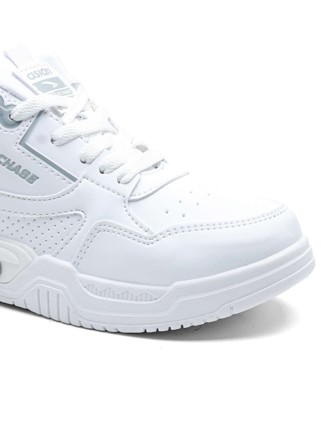 men solid lace up sneaker - 22406560 -  Standard Image - 5