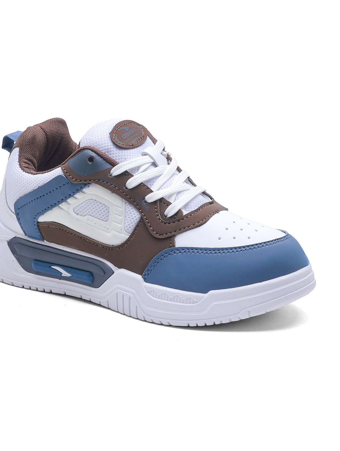 men color block lace up sneaker - 22406567 -  Standard Image - 5