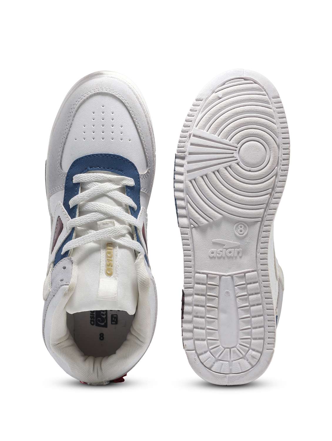 men color block lace up sneaker - 22406589 -  Standard Image - 3