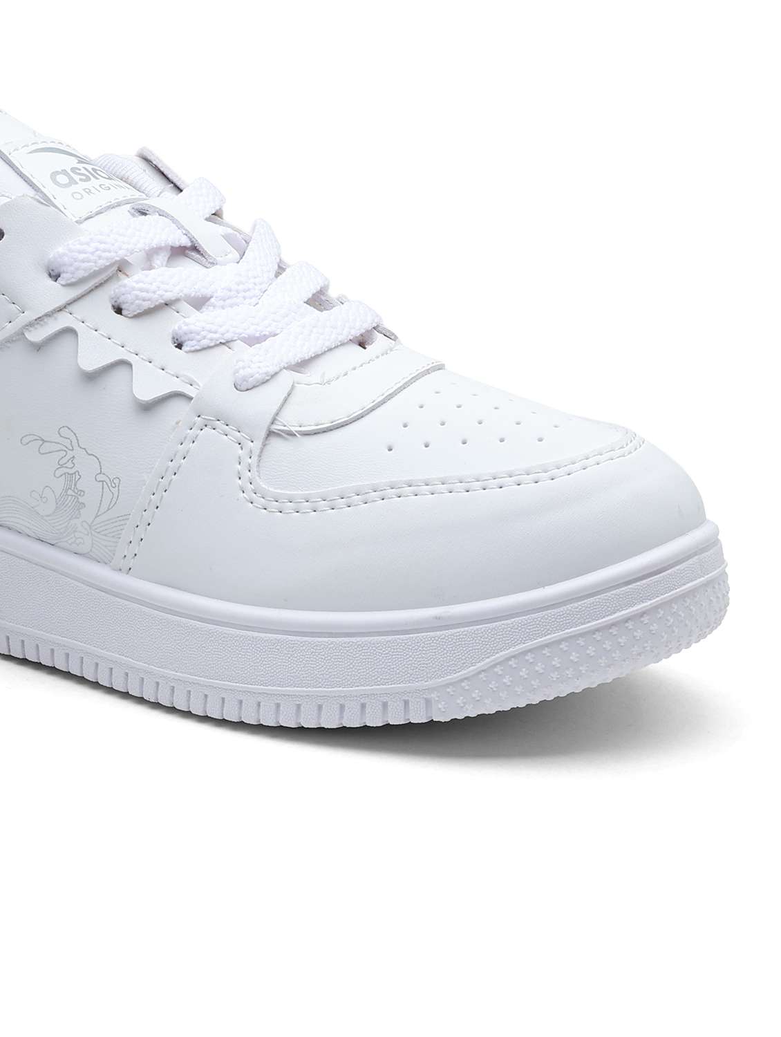 men solid lace up sneaker - 22406590 -  Standard Image - 5