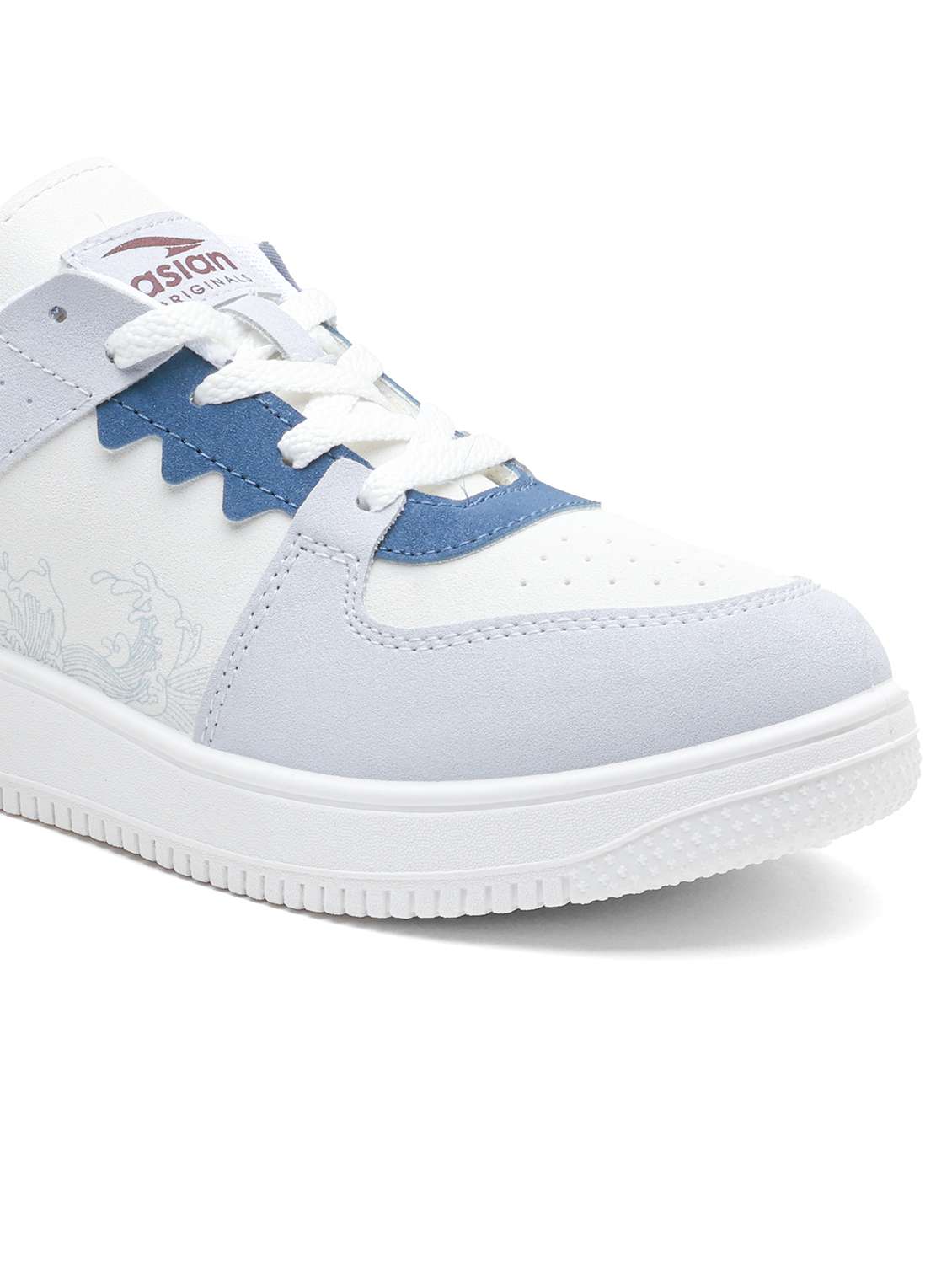 men color block lace up sneaker - 22406591 -  Standard Image - 5