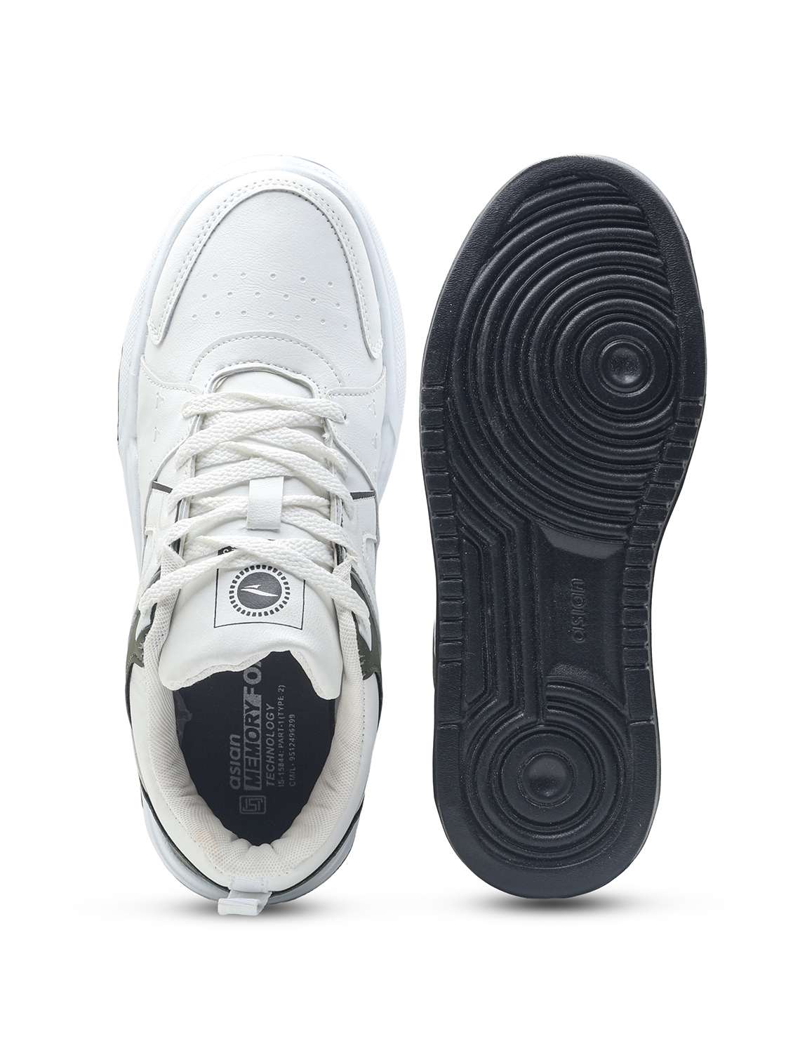 men color block lace up sneaker - 22406596 -  Standard Image - 5