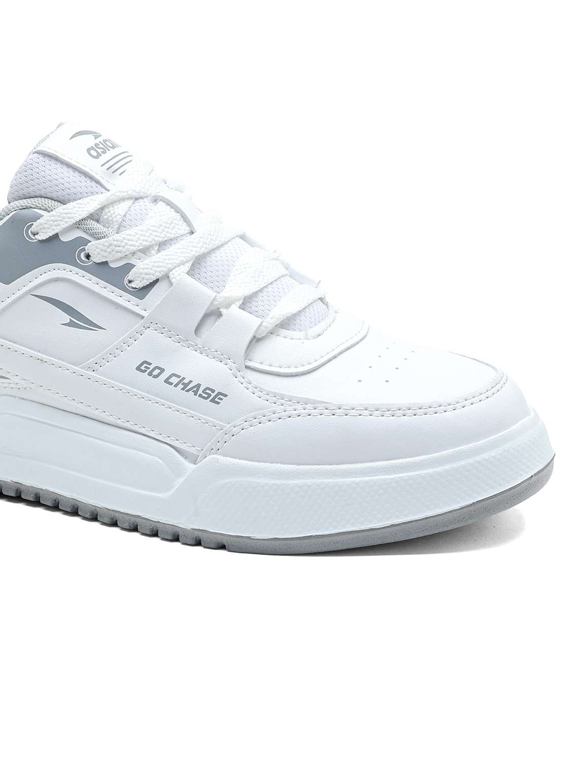 men solid lace up sneaker - 22406598 -  Standard Image - 5