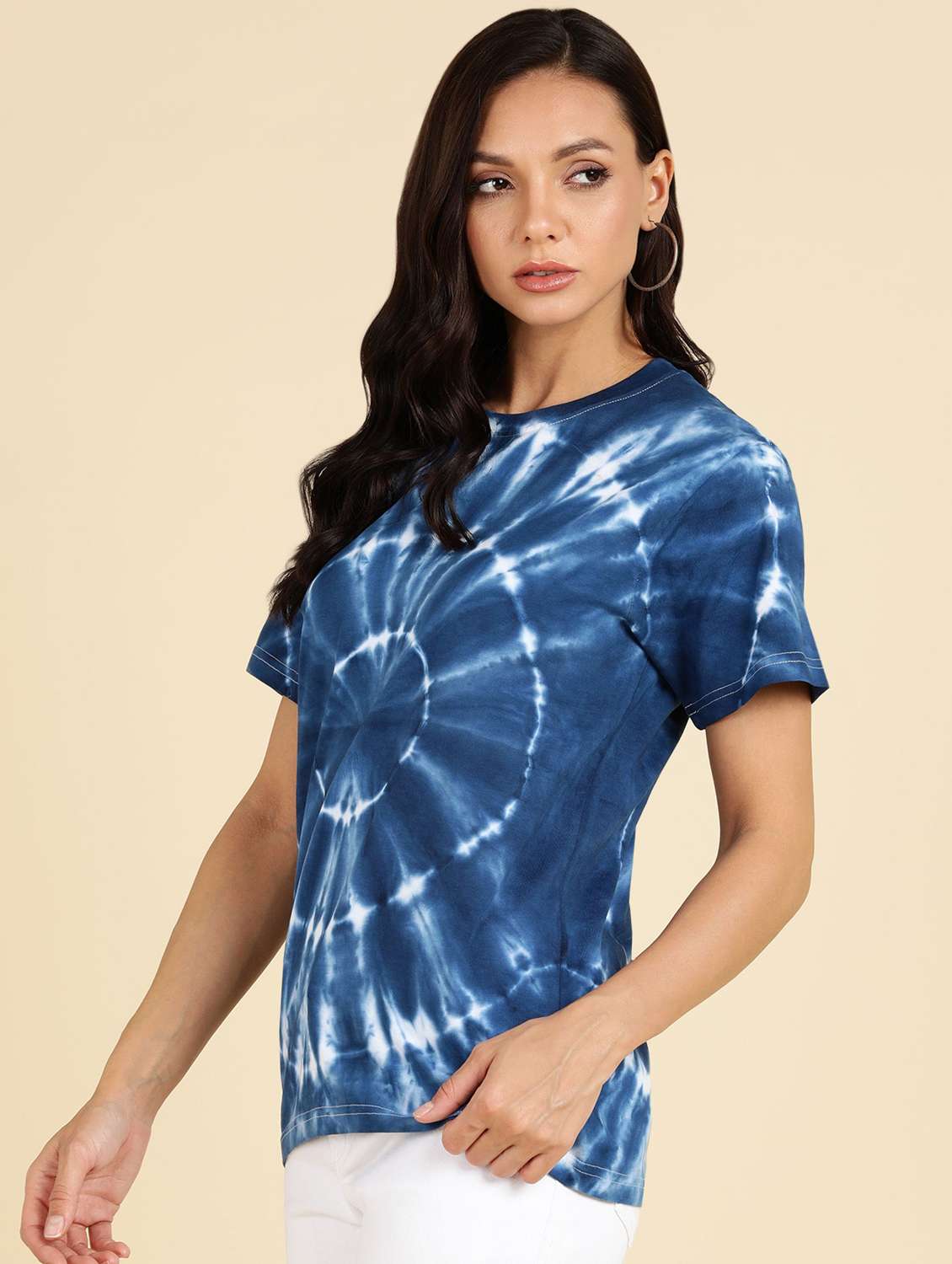 women tie & dye short sleeve t-shirt