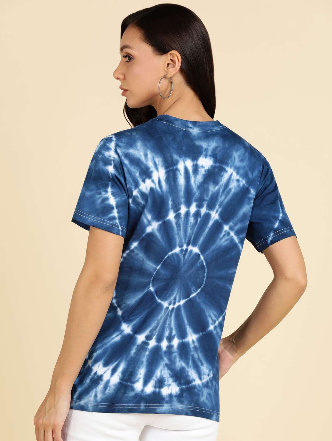 women tie & dye short sleeve t-shirt - 22407145 -  Standard Image - 3