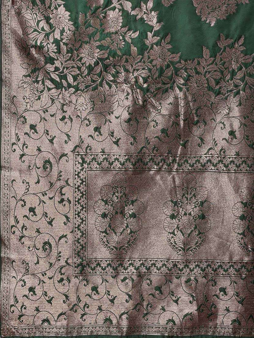 women self design banarasi saree with blouse - 22408123 -  Standard Image - 5