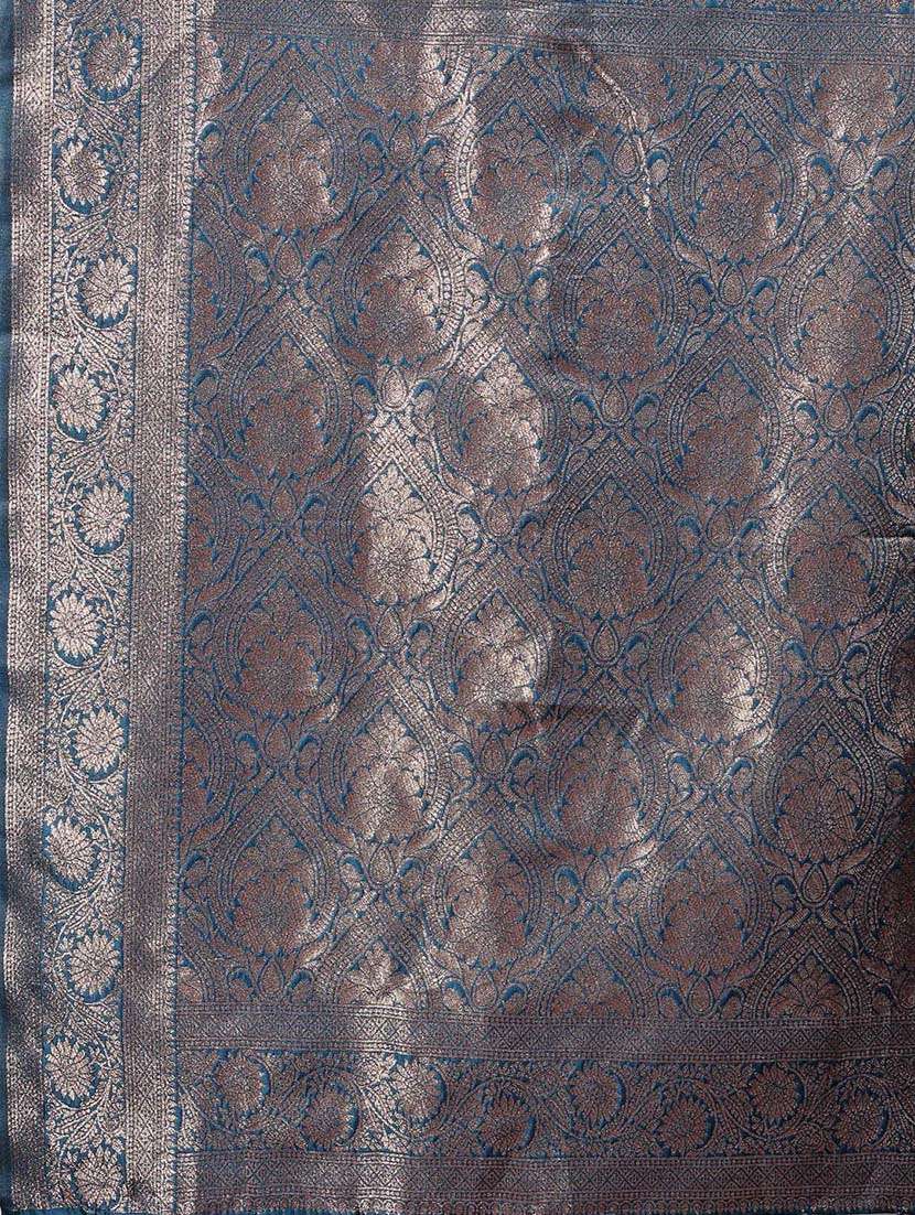 women self design banarasi saree with blouse - 22408129 -  Standard Image - 5