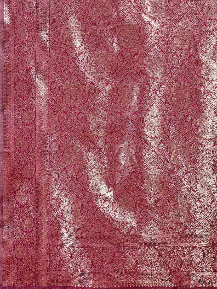 women self design banarasi saree with blouse - 22408134 -  Standard Image - 5