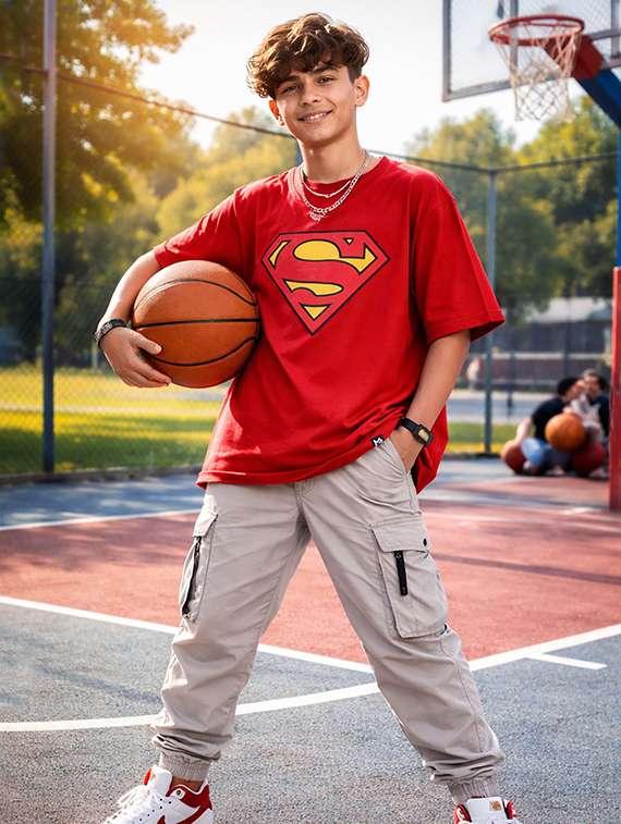 boys printed short sleeve t-shirt  - 22408401 -  Standard Image - 3